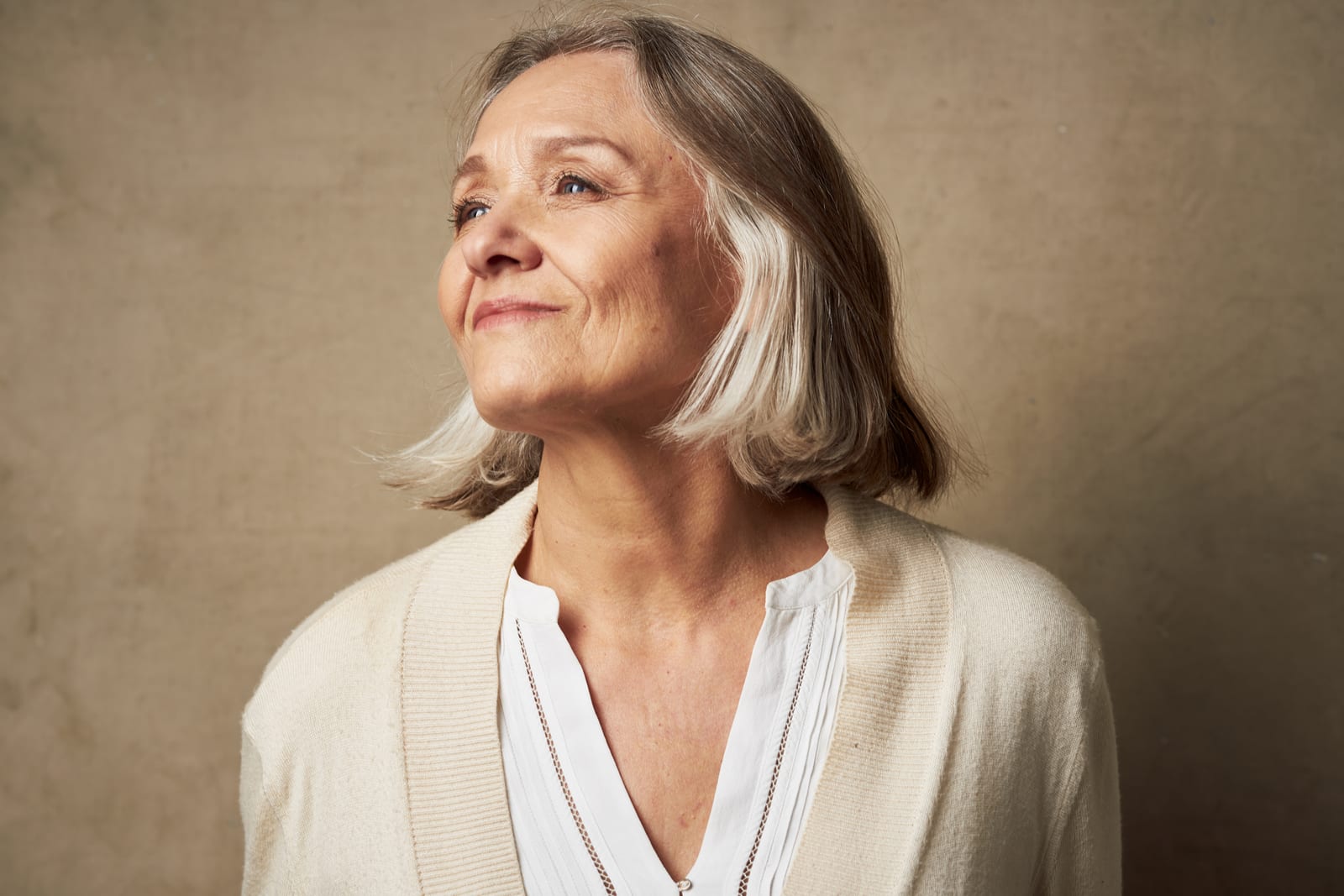 Smiling senior woman